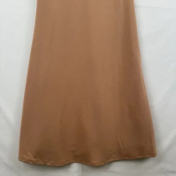 Lulu's Peach Off-Shoulder Maxi Dress - Picture 6 of 15